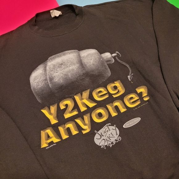 Vintage Other - Vintage 1999 Beer store Just Party crewneck sweatshirt sweater